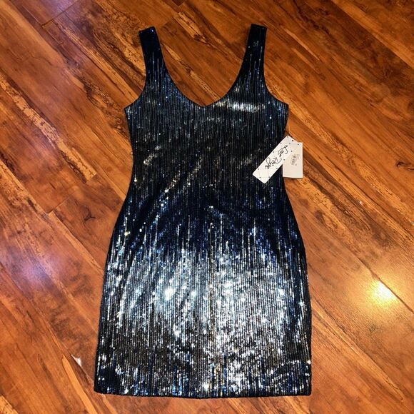 New Love Reign Sequin Dress - Picture 1 of 5